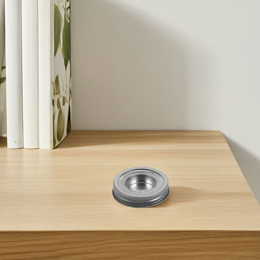 Home Decor Essentials - 5Pcs Holder Lid Inserts Minimalist Metal