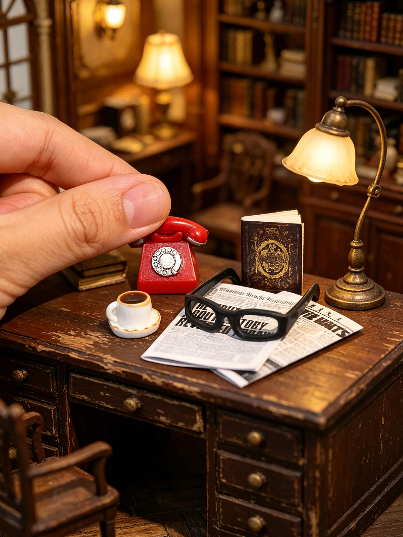 Home Decor Manufacturers - A Miniature Vintage Desktop Ornament, Miniature