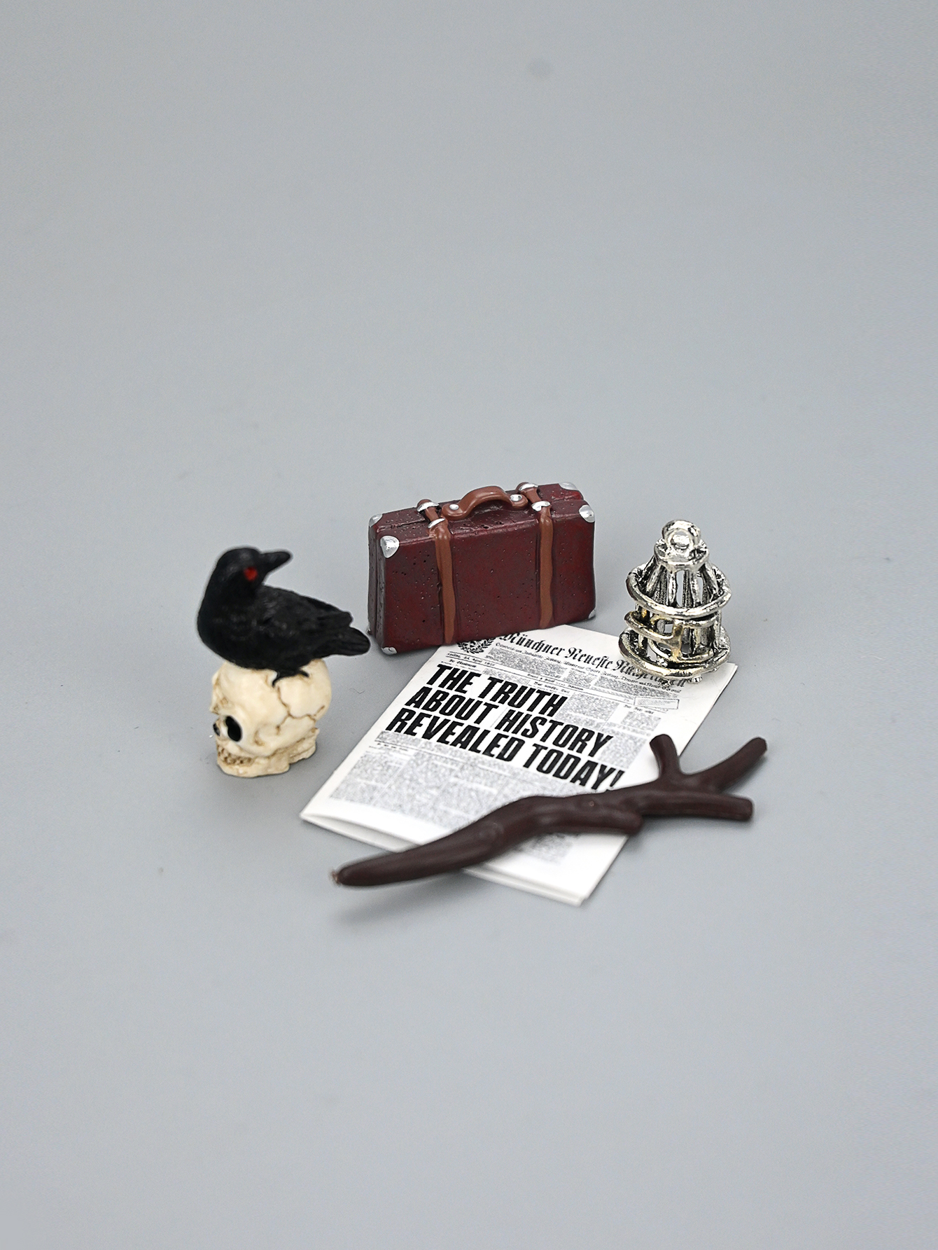 Home Decor Manufacturers - Miniature Academy Luggage Scene Decorations, Easter