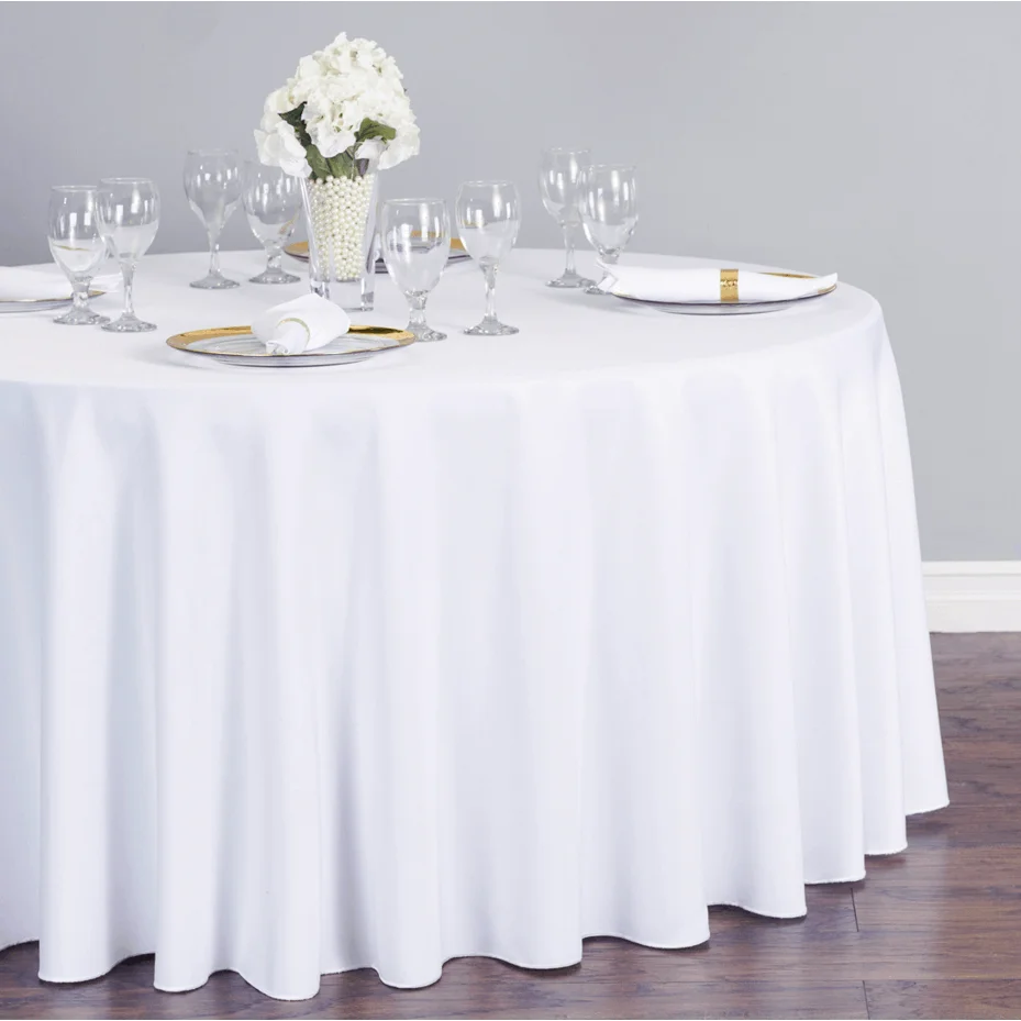 Classic 120 Inch Round Tablecl - đánh giá và giá Home Decor Color Palettes