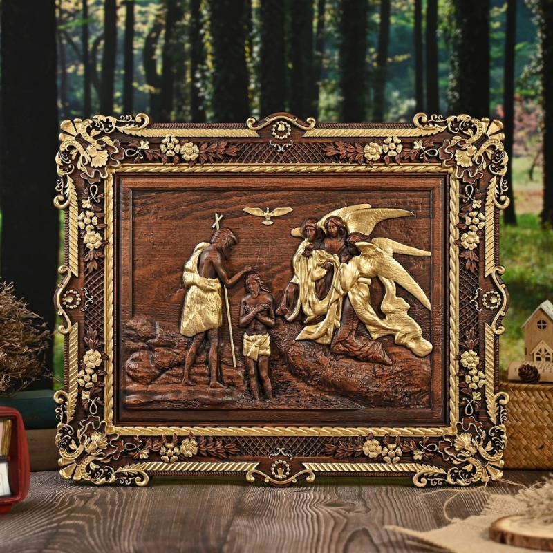 Handcrafted Wooden Relief Wall - đánh giá và giá Home Decor Wall Art