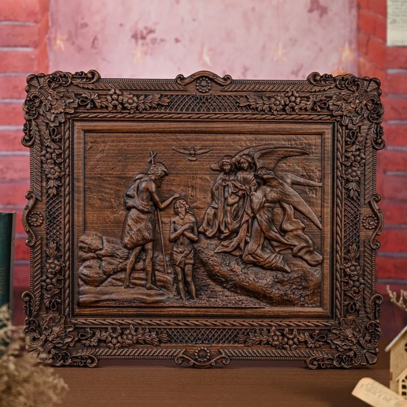 Handcrafted Wooden Relief Wall - đánh giá và giá Home Decor Wall Art