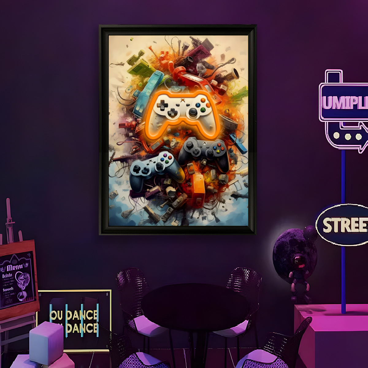 USB Powered LED Neon Light Fun - đánh giá và giá Home Decor Wall Art