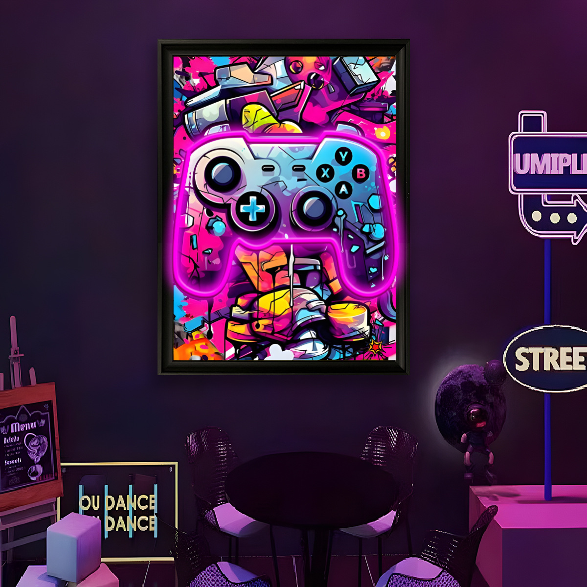USB Powered LED Neon Light Fun - đánh giá và giá Home Decor Wall Art