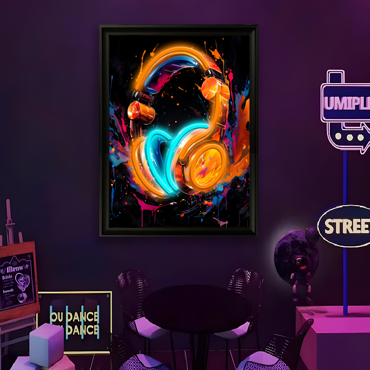 USB Powered LED Neon Light Fun - đánh giá và giá Home Decor Wall Art