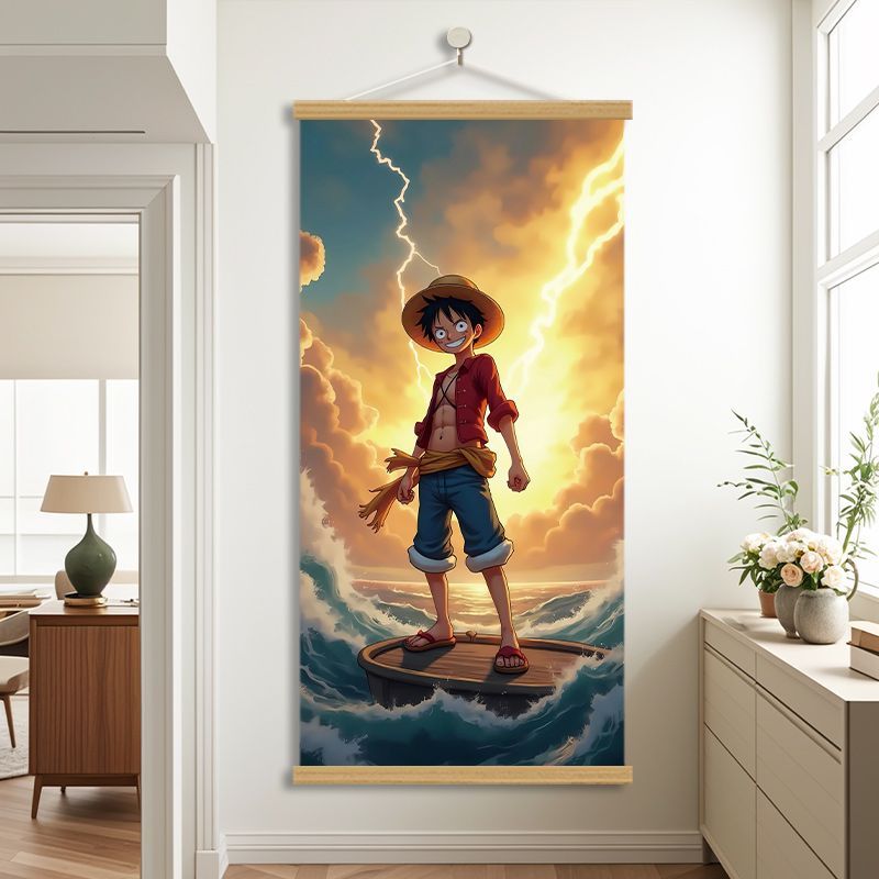New One Piece Luffy Roronoa Zo - đánh giá và giá Home Decor Wall Art