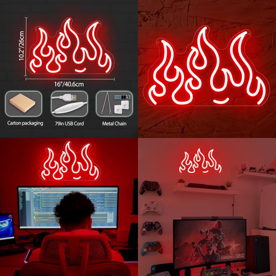 Neon Sign LED Wall Light for G - đánh giá và giá Home Decor Wall Art