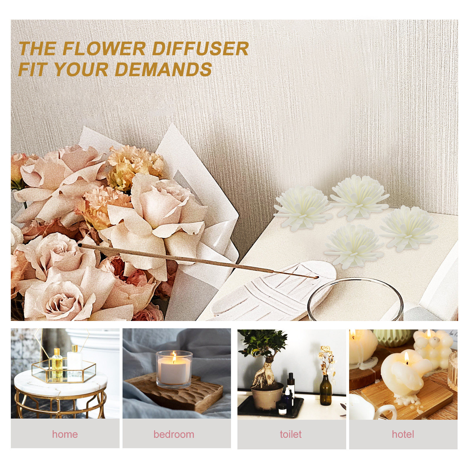 100Pcs Artificial Chrysanthemu - đánh giá và giá Home Decor Essentials