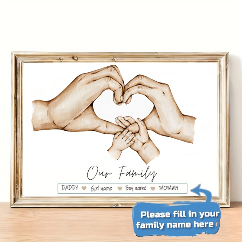 Personalized Custom Family Han - đánh giá và giá Home Decor Japandi