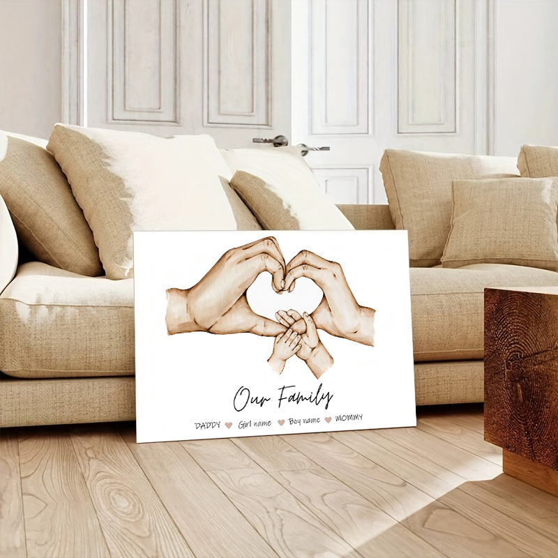 Personalized Custom Family Han - đánh giá và giá Home Decor Japandi