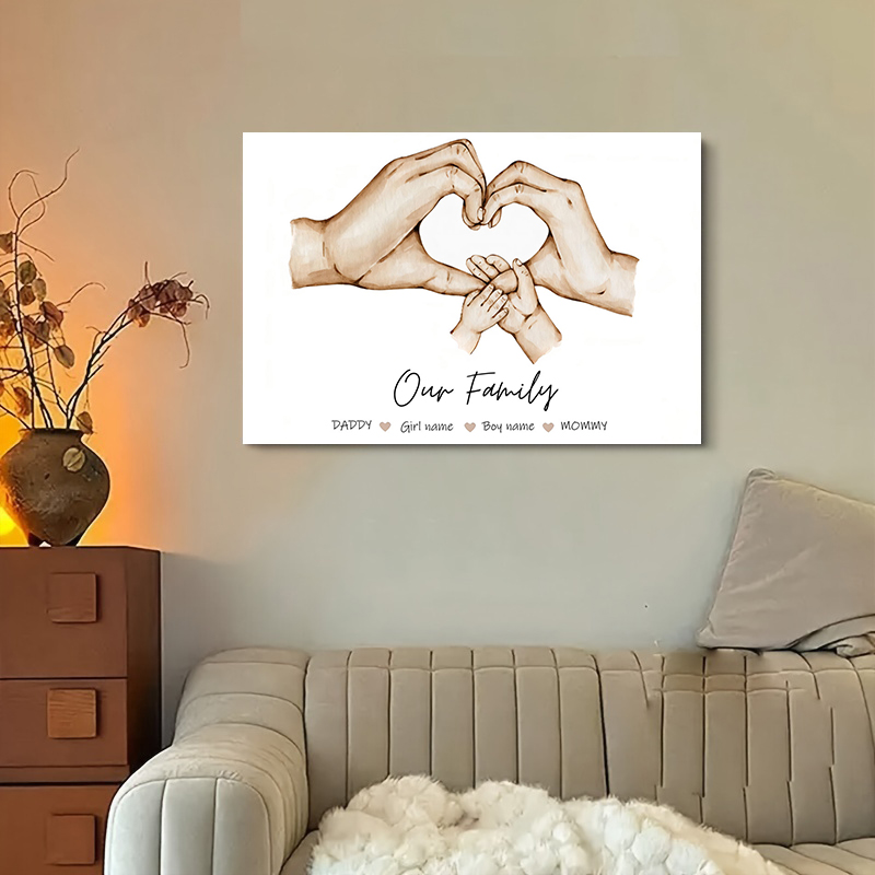 Personalized Custom Family Han - đánh giá và giá Home Decor Japandi