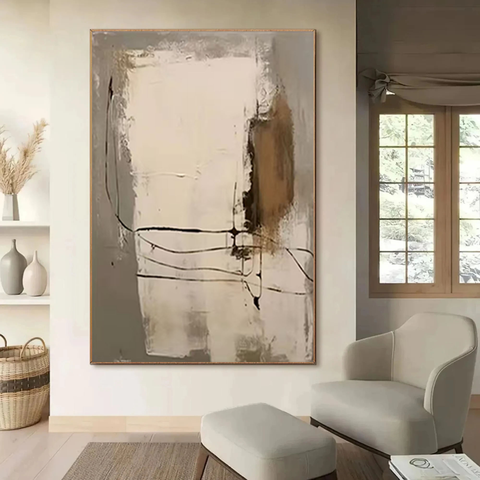 100% Hand-painted Oil Painting - đánh giá và giá Home Decor Color Palettes
