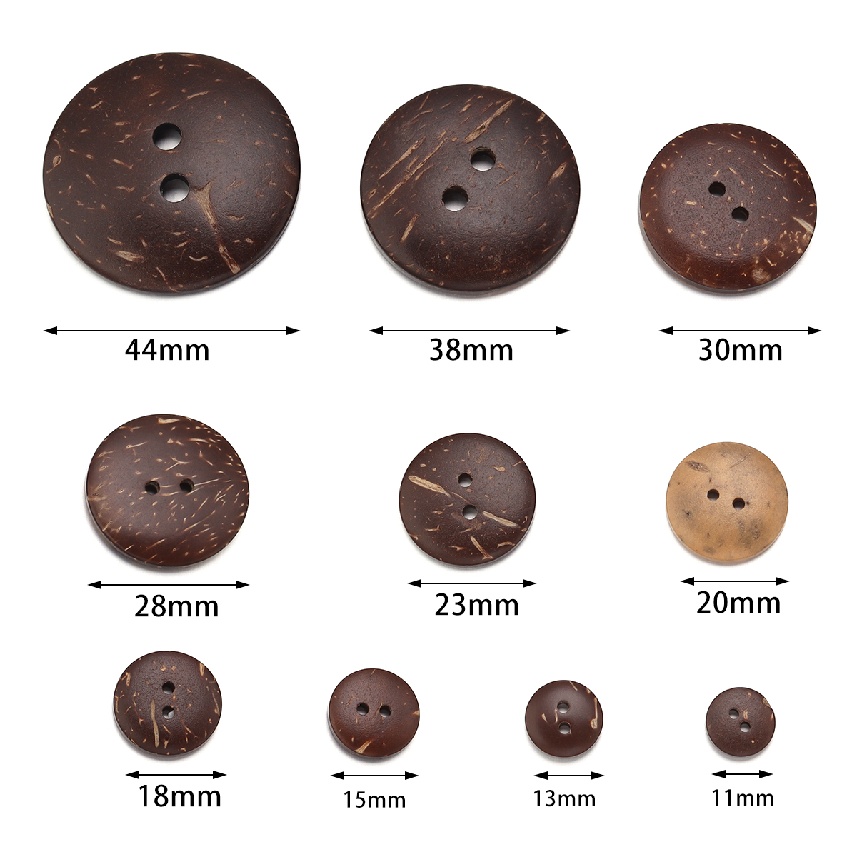 10-100Pcs Natural Coconut Shel - đánh giá và giá Home Decor Manufacturers