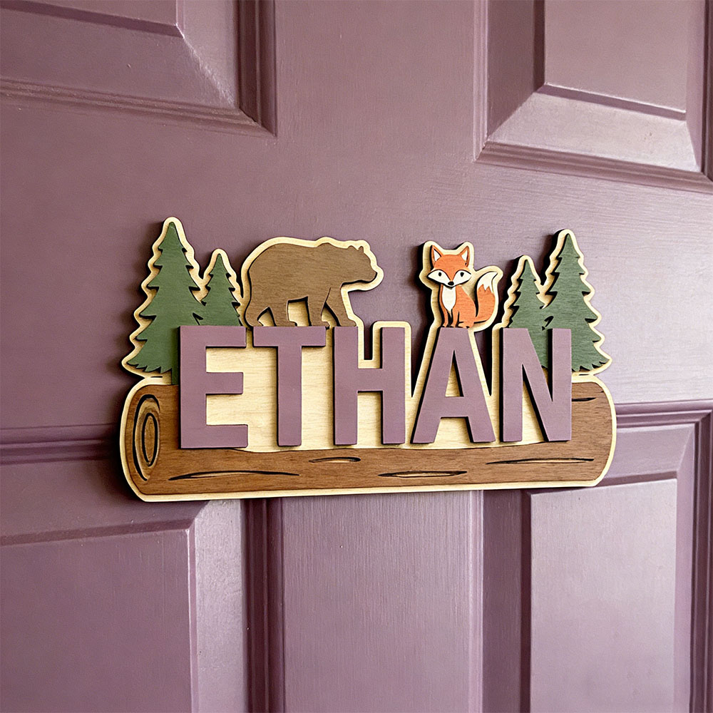 Woodland Forest Animal Persona - đánh giá và giá Home Decor Wall Art