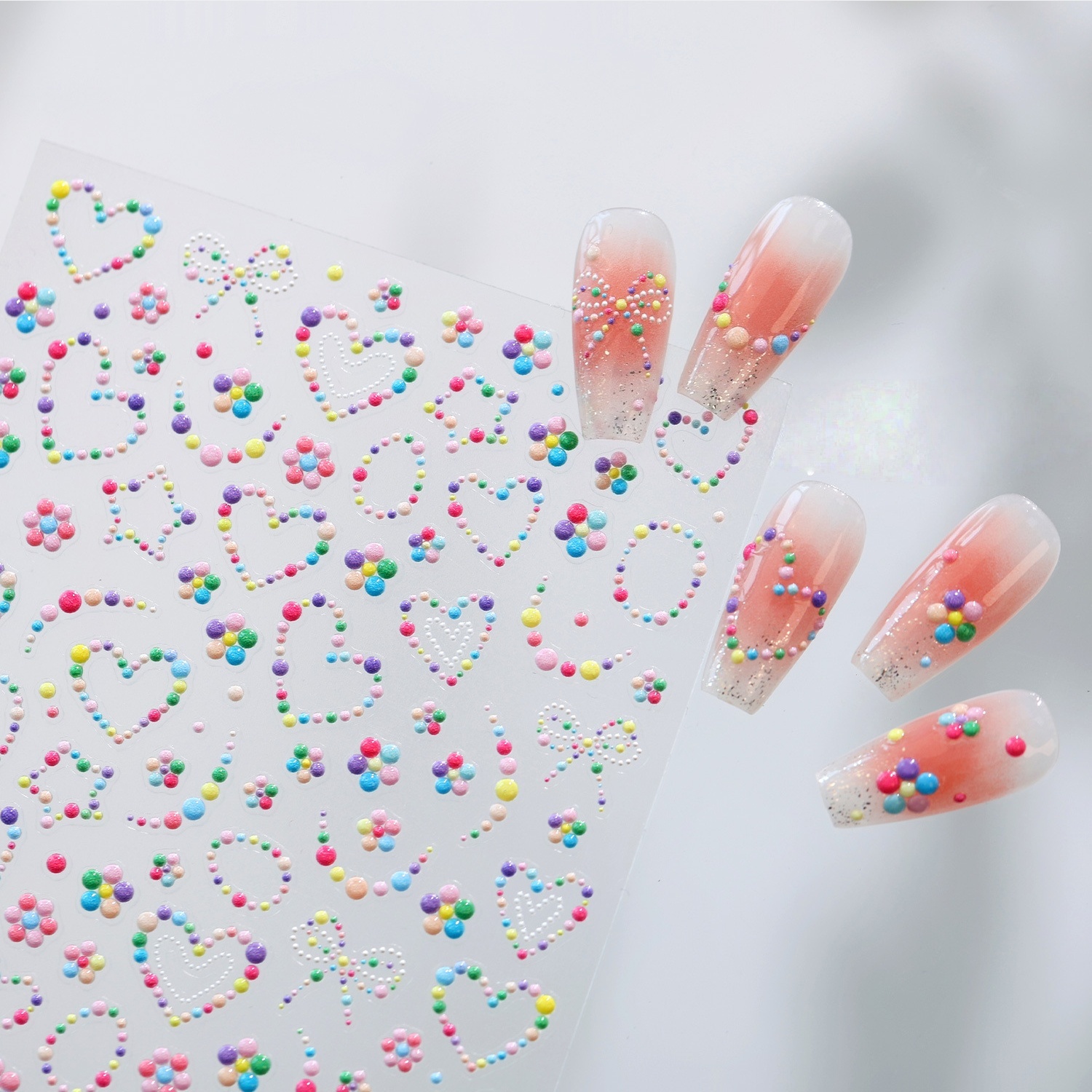 Dopamine 5D Nail Art Stickers  - đánh giá và giá Home Decor Dopamine