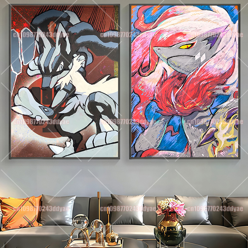 Pokémon Poster Canvas Print Tr - đánh giá và giá Home Decor Wall Art