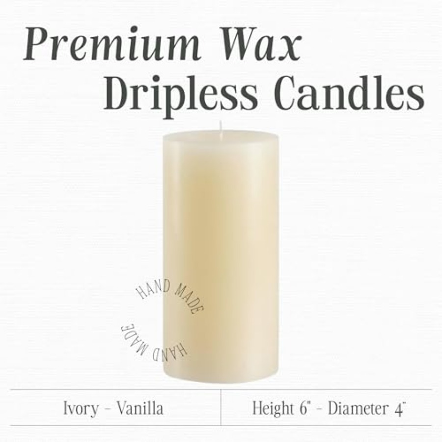Dripless Vanilla Scented Ivory - đánh giá và giá Home Decor Essentials