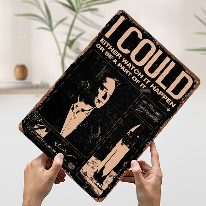 Elon Musk Quotes Metal Poster  - đánh giá và giá Home Decor Quotes On Wall