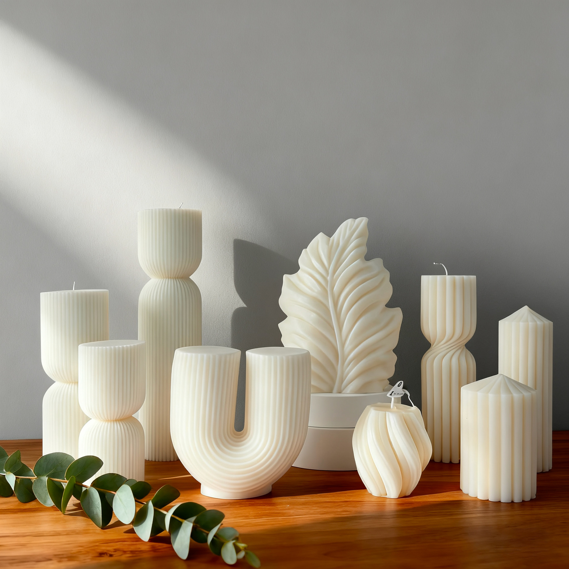 Nordic Minimalist White Scente - đánh giá và giá Home Decor Japandi