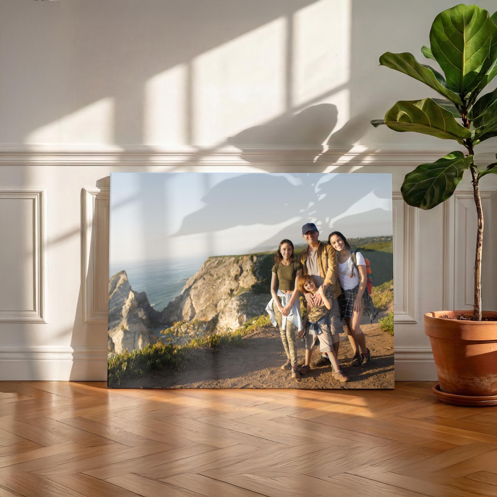 Personalized photo canvas, cus - đánh giá và giá Home Decor Wall Art