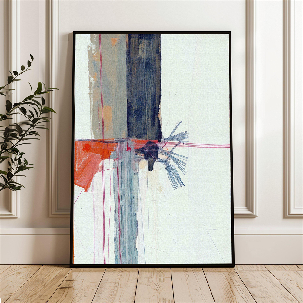 Modern Abstract Art Print Neut - đánh giá và giá Home Decor Color Palettes