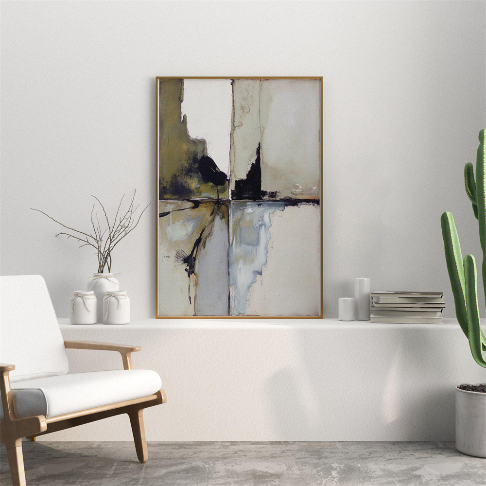 Modern Abstract Art Print Neut - đánh giá và giá Home Decor Color Palettes