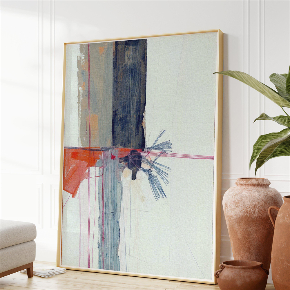 Modern Abstract Art Print Neut - đánh giá và giá Home Decor Color Palettes