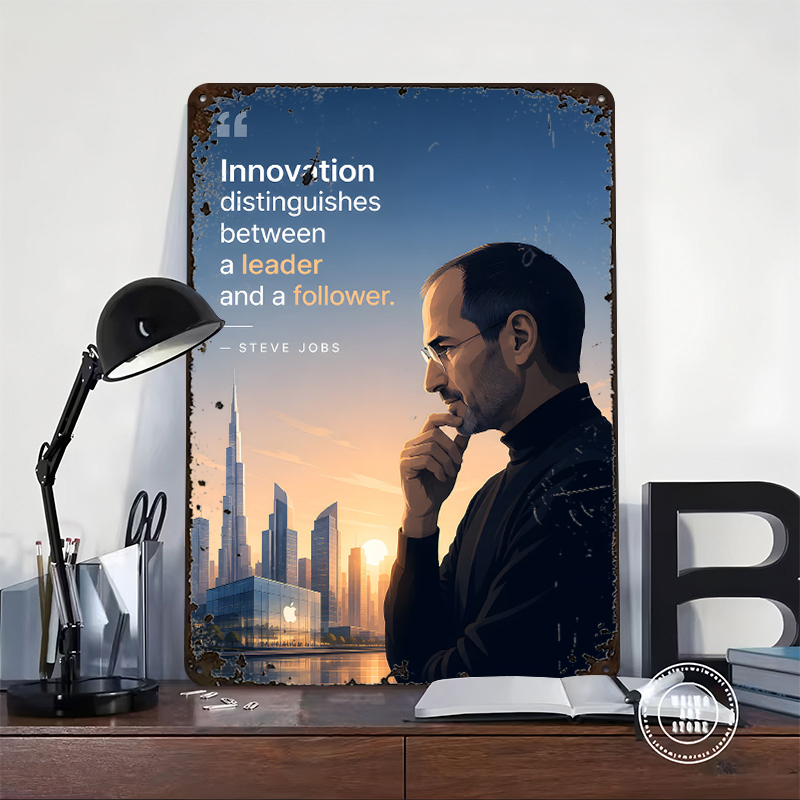 Steve Jobs Quote on Innovation - đánh giá và giá Home Decor Quotes On Wall