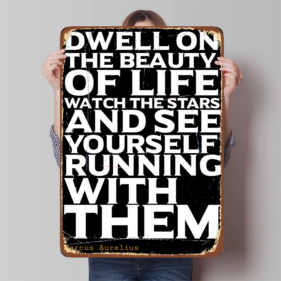 Dwell on the Beauty of Life Ma - đánh giá và giá Home Decor Quotes On Wall