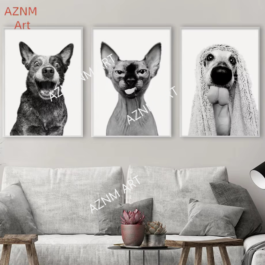 Sphinx Cat French Bulldog Anim - đánh giá và giá Home Decor Japandi