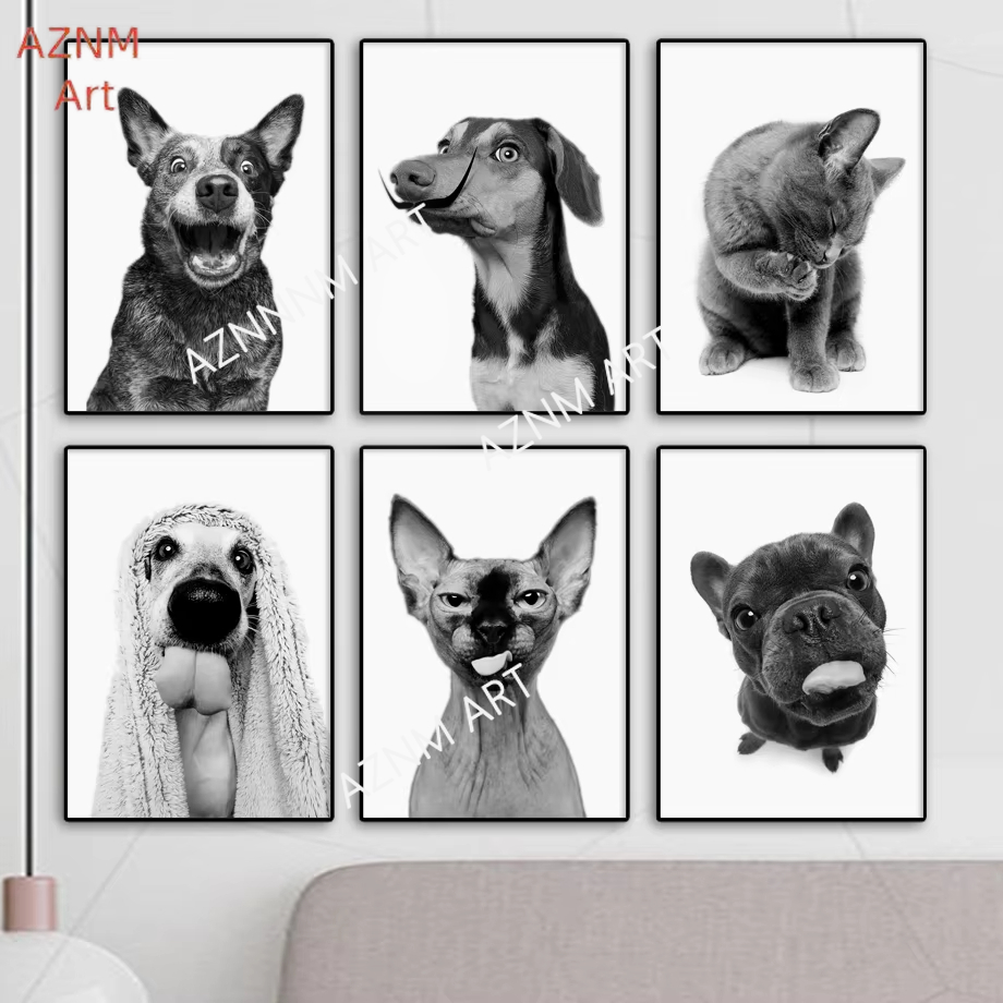 Sphinx Cat French Bulldog Anim - đánh giá và giá Home Decor Japandi