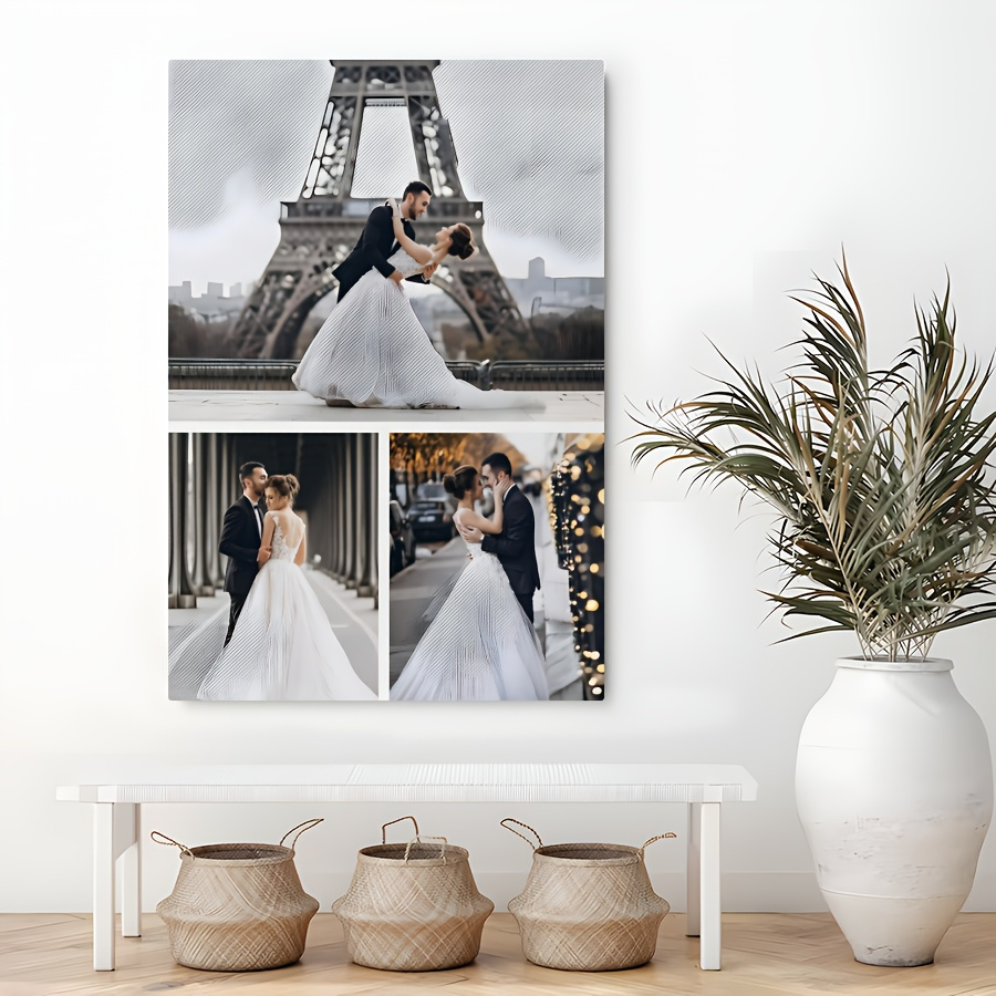 2D flat-1pc Framed Canvas Canv - đánh giá và giá Home Decor Wall Art