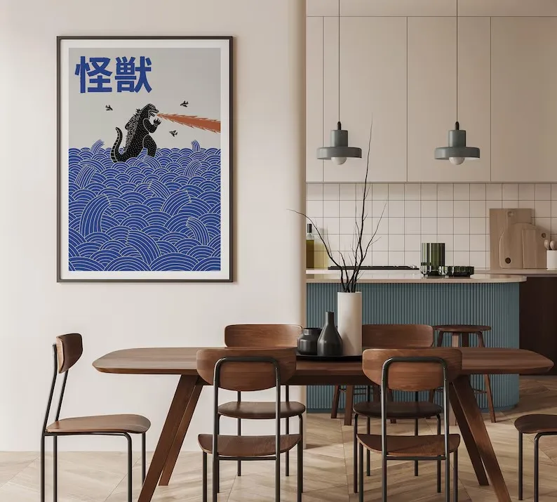 Japanese Contemporary Tokyo Ar - đánh giá và giá Home Decor Japandi