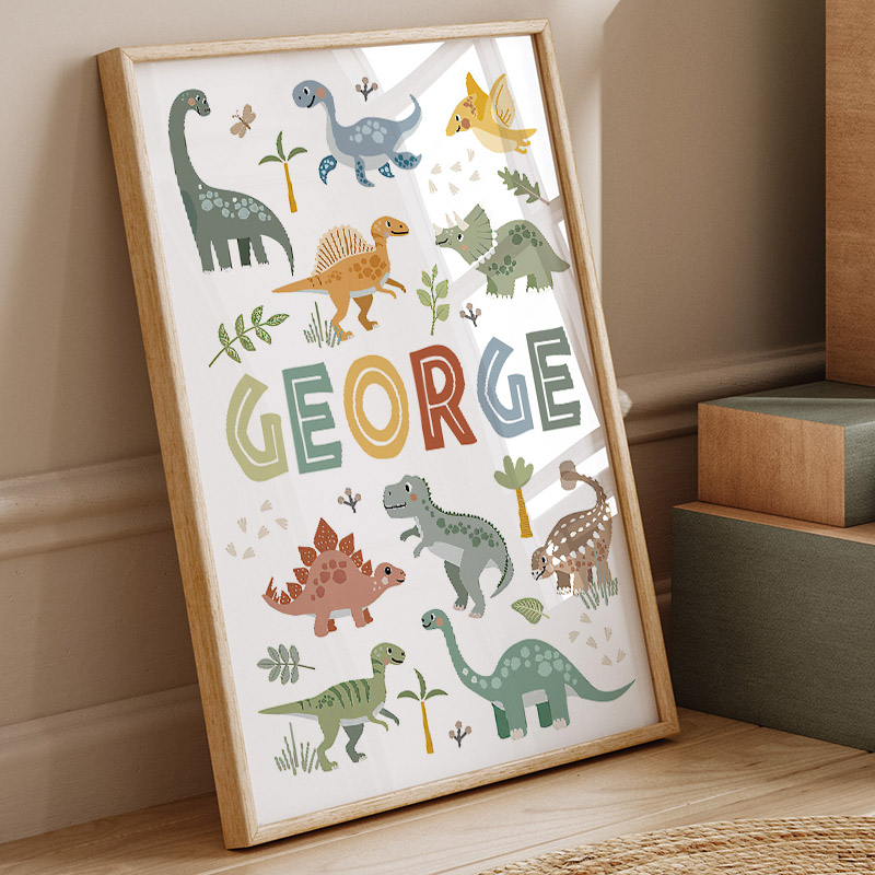 Jurassic Period Dinosaur Wall  - đánh giá và giá Home Decor Japandi
