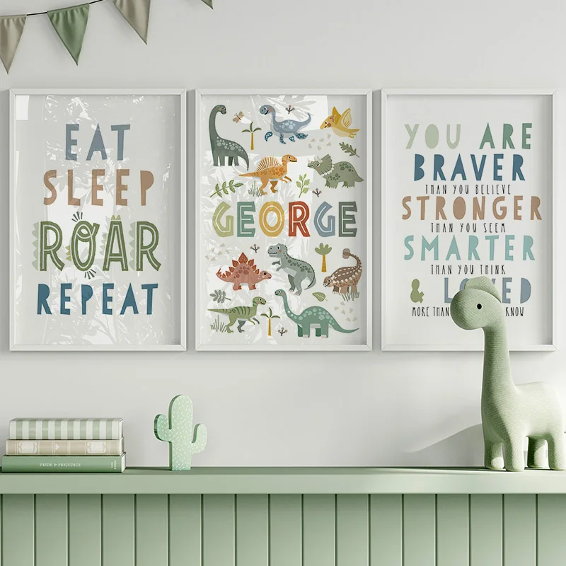 Jurassic Period Dinosaur Wall  - đánh giá và giá Home Decor Japandi