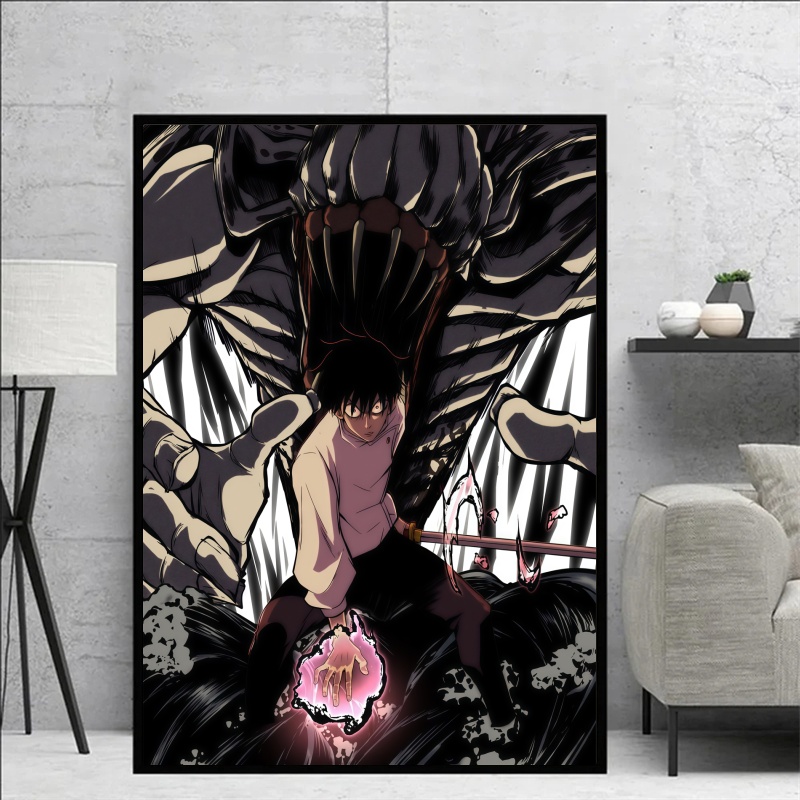 Jujutsu Kaisen Yuta Okkotsu &  - đánh giá và giá Home Decor Wall Art