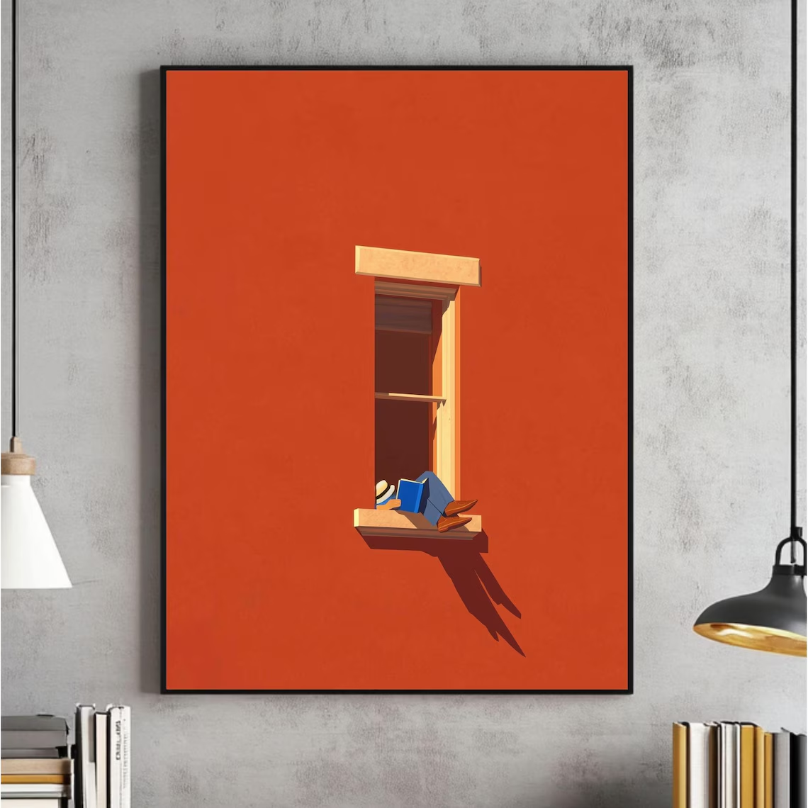 Bold Minimalist Digital Wall A - đánh giá và giá Home Decor Dopamine