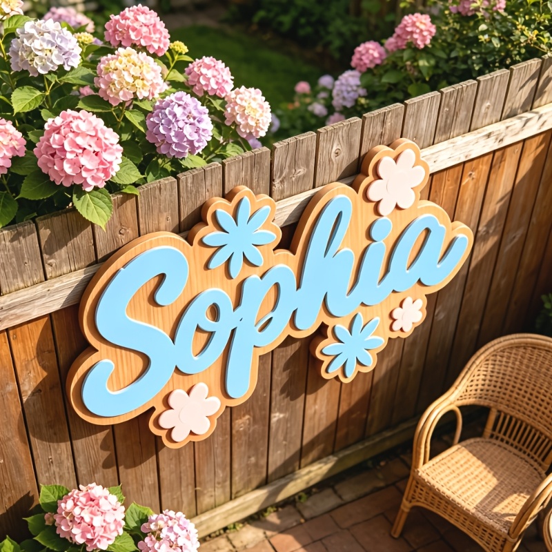 Personalized Floral Themed Nam - đánh giá và giá Home Decor Wall Art