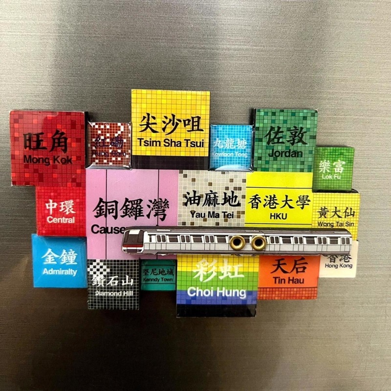 Hong Kong City Landmark Fridge - đánh giá và giá Home Decor Dopamine