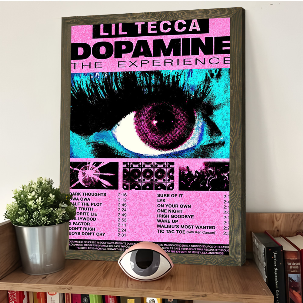 Lil Tecca Dopamine Album Cover - đánh giá và giá Home Decor Dopamine