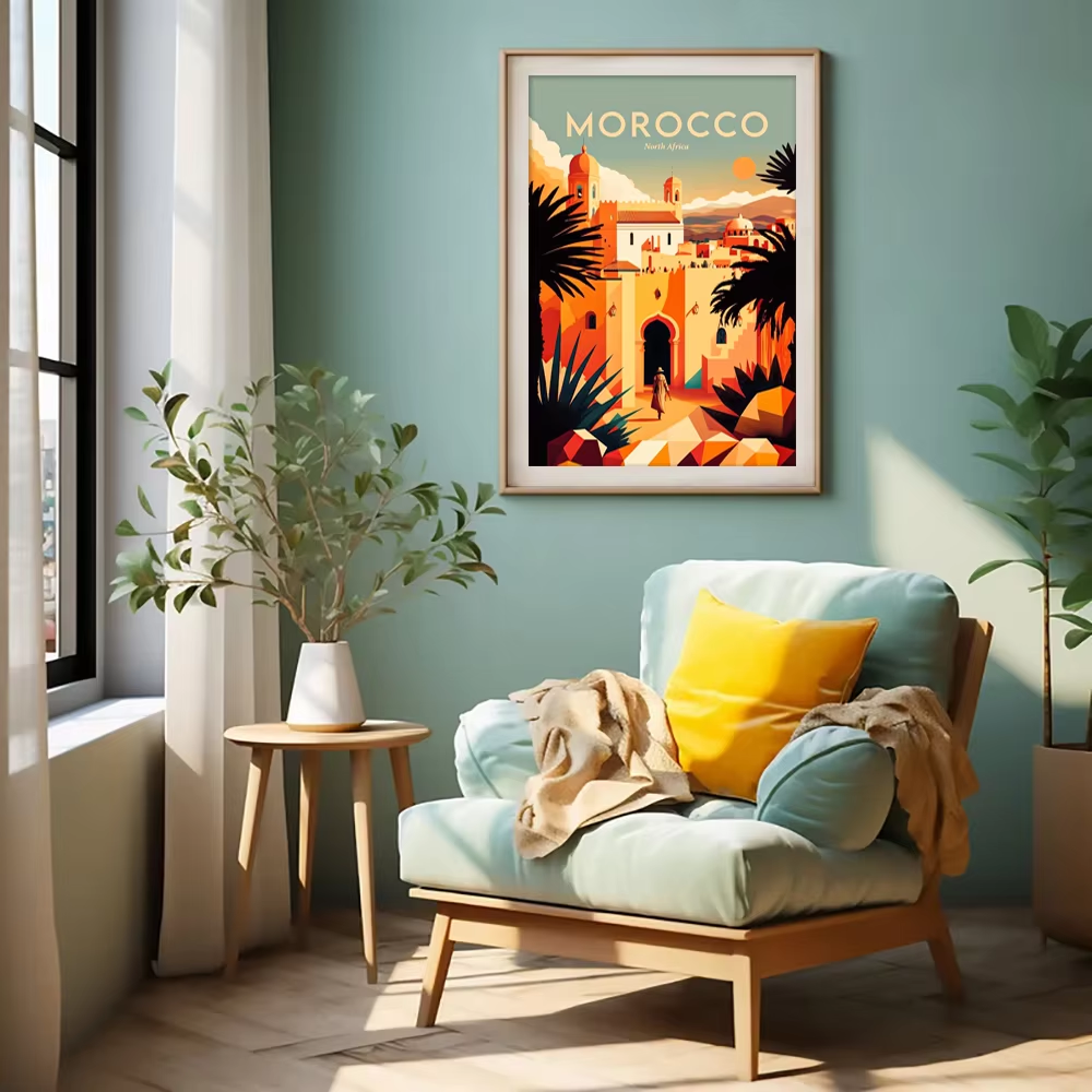 Colorful Impressionist Landsca - đánh giá và giá Home Decor Color Palettes