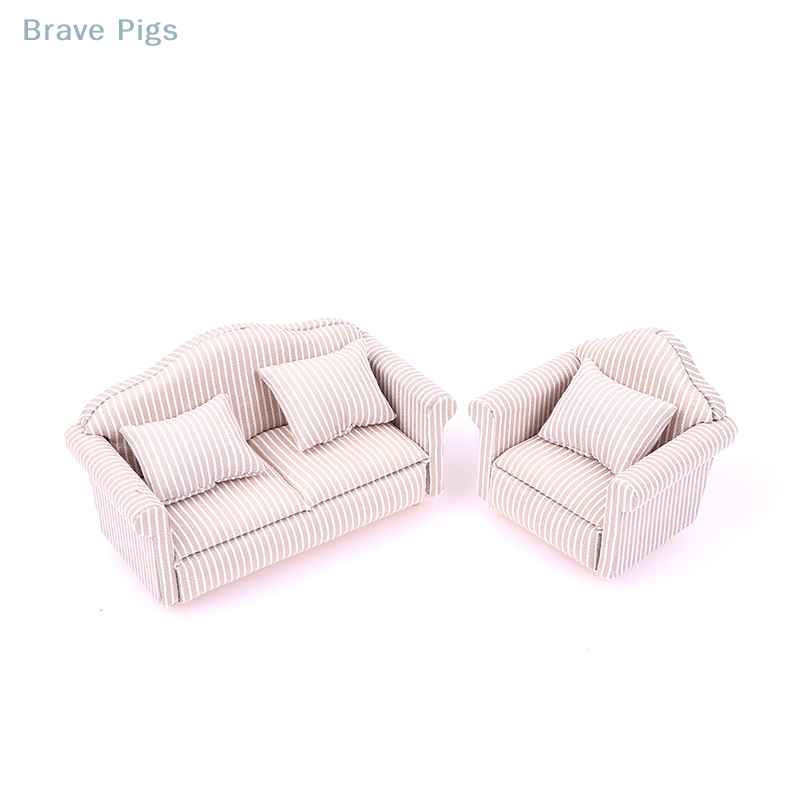1:12 Mini Furniture Sofa With  - đánh giá và giá Home Decor Dopamine