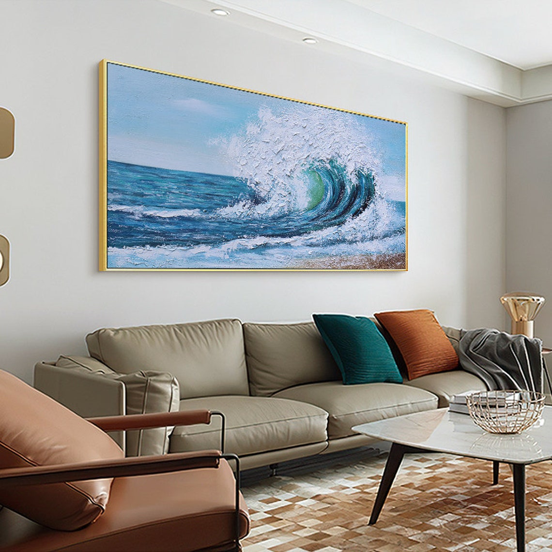 Waves Modern  Large Palette Kn - đánh giá và giá Home Decor Color Palettes